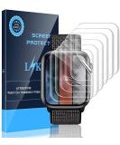 LK 6 Pack Screen Protector Compatible with Apple Watch Series 6 5 4 SE 44mm Series 7 45 mm Flexible TPU HD Clear Film Bubble-Free (UF-010) - Buy Online on GoSupps.com