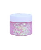 DAWILS Face Glitter Gel - Holographic Chunky Glitter for Face and Body in Light Pink - Buy Online on GoSupps.com