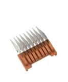 Moser Stainless Steel Pressure Comb (13mm) - Brown One Size | International Shipping Available - Buy Online on GoSupps.com