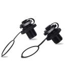 Inflatable Boat Air Valve,2PCS Inflatable Boat Spiral Air Plugs One-Way Inflation Replacement Screw for Inflatable Boat Black - Buy Online on GoSupps.com