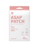 glowiest ASAP Active Spot Alleviating Patch 39 Patches  Daytime  10mm (1 * 15ea) & 12mm (2 * 12ea) | Premium Hydrocolloid Dressing | Simple & Easy Active Treatment - Buy Online on GoSupps.com