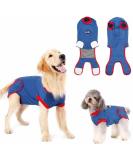 MightyDuty Dog Body After Op Cotton Wound Protective Suits - Breathable & Comfortable for Dogs | International Shipping - Buy Online on GoSupps.com