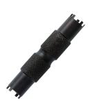 Real Avid Front Sight Adjuster: universal tool for adjusting A1 and A2 Type Front Sights (4-prong and 5-prong BUIS), Black/Tan - Buy Online on GoSupps.com