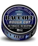 BaccOff Original Mint Rough Cut - Premium Tobacco Free Snuff Alternative - 1.1 Ounce Can - Buy Online on GoSupps.com