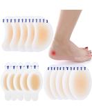 24 Pcs Blister Gel Guard Waterproof Plasters for Feet & Fingers - Invisible Blister Protector for Toes, Forefoot, Heel - Ski & Sport Bandages (3 * 5P) - Buy Online on GoSupps.com