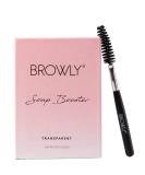 Buy Browly Brow Gel | Eyebrow Wax & Adhesive Gel Set with Brush + Mirror - 15g Transparent | International Shipping - Buy Online on GoSupps.com