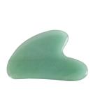 Jade Gua Sha Massage Tool | Green Aventurine Face Scraping Board for Anti-Aging & Skin Tightening | Natural Facial Skincare & Puffiness Treatment - Buy Online on GoSupps.com