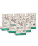 Tea Tree Hydration Hair Mask Sachet - Purifying Vegan & Gluten Free - 6 Pack - Paraben & Sulfate Free - Buy Online on GoSupps.com