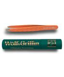 Wolf & Griffin Ultimate Precision Mini Tweezers - Stainless Steel Professional Slant Eyebrow Tweezers for Men and Women - Buy Online on GoSupps.com