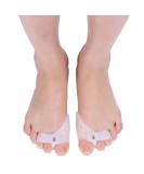 Toe Separator - 2 Pairs Gel Cushions for Overlapping Toes & Bunions - Anti-Skid Breathable Pinky Toe Spacers - Buy Online on GoSupps.com