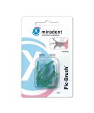 Buy MIRADENT Interdental Pic-Brush Replacement Brushes (Medium Green 12 Pcs) - Enhance Oral Care | International Shipping Available - Buy Online on GoSupps.com