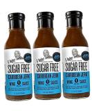 Caribbean Jerk Wing Sauce (3 pack) | Sugar-Free & Gluten-Free with Island Flavors | Low Carb, Vegan, Low Fat | Perfect for Reduced Sugar & Keto Lifestyles - Buy Online on GoSupps.com