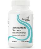 Seeking Health HomocysteX Plus | 60 Vegetarian Capsules for Heart & Nerve Support - Buy Online on GoSupps.com