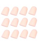 10 Pairs Silicone Gel Nitrile Finger Cots - Cut Resistant Toe Protectors & Covers | Khaki 4x2.5cm - International Shipping Available - Buy Online on GoSupps.com