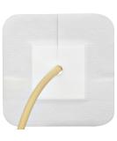 Feeding Tube Adhesive Wound Dressing - 4"x4" Bandage for PEG GJ & Supra-Pubic Incisions | Pack of 10 - Buy Online on GoSupps.com