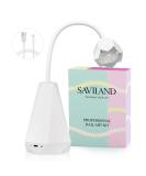 Saviland Portable 21W Gel X Mini UV Nail Lamp for Quick Gel Nail Drying at Salon or Home - Buy Online on GoSupps.com