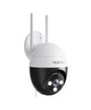 MUBVIEW 2K Security Camera Outdoor Security Cameras with 360 PZT View 2.4G WiFi Wired Home Surveillance Cameras Color Night Vision Motion Detection Siren 2 Way Talk 24/7 Works with Alexa 1 Count (Pack of 1) - Buy Online on GoSupps.com