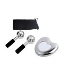 Stainless Steel Cryo Gua Sha & Ice Roller Set | Reduce Dark Circles & Puffiness - Buy Internationally - Buy Online on GoSupps.com