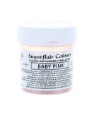 Sugarflair Colours Edible Power Pump Lustre - Baby Pink (25g - Buy Online on GoSupps.com