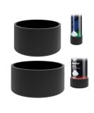 Linkidea Shaving Gel Holder - Silicone Rubber Shaving Foam Stand Compatible with Most Gels (M+L 2 Pack) - Rust Resistant & Durable - Buy Online on GoSupps.com