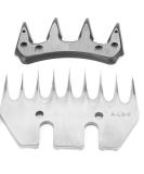 Sonk sheep shears sound professional universal stainless steel shear knife 9/13 teeth straight/curved blade electric wool cutter replacement blades for alpacas goats (9 tooth straight blade) - Buy Online on GoSupps.com