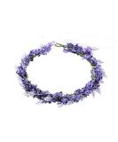 Frcolor Lavender Blossom Hair Floral Headdress - Elegant Flower Crown Headband for Brides & Festivals - Buy Online on GoSupps.com
