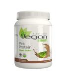VeganSmart Pea Protein Vegan Shake - Chocolate Flavor (20.6 oz | 585 g) - Plant-Based Nutrition - Buy Online on GoSupps.com