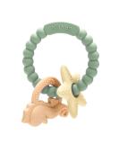 ClDy Ocean Green Bite Ring for Babies | BPA-Free Silicone Teething Toy | Soothing & Stimulating Gums | Ideal for 3 Months+ - Buy Online on GoSupps.com