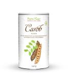 Carob powder organic vegan - carob powder cocoa alternative for drinking chocolate without sugar caffeine -free - natural sweetness fiber rich minerals - Johannisbrotbaum -Frucht Karob |Pureeraw 240g Carob Mediterran standard - Buy Online on GoSupps.com