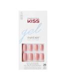 KISS Gel Fantasy Ready-to-Wear Press-On Gel Nails Pink - Buy Online on GoSupps.com