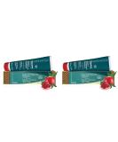 Himalaya Organique Neem & Pomegranate Toothpaste - Fluoride-Free Vegetarian 150g Pack of 2 | International Shipping Available - Buy Online on GoSupps.com