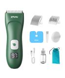Professional Baby Hair Clippers - Silent, Waterproof Cutting Kit with Ceramic Blades for Kids & Adults (Emerald) - Buy Online on GoSupps.com