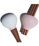 Silicone Brush Bubble Makeup Brush Covers - Travel & Storage Organizer Case for Brushes | Universal Design, Pink & White (2 Pack) - Buy Online on GoSupps.com