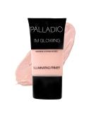 Palladio I'm Glowing Illuminating Primer - Pearly Pink Makeup Primer with Aloe Vera, Grape Seed Oil, and Green Tea. Brightens Complexion, Combats Wrinkles, Fine Lines & Pores - Buy Online on GoSupps.com