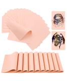 TONBAO 20 Sheets Double Sided Tattoo Practice Skins - Soft Silicone for Beginners & Experienced Artists | 7.4x5.6in | 20pcs Fake Tattoo Skin Blanks - Buy Online on GoSupps.com