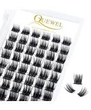 Buy Quewel Individual Eyelash Clusters C Curl Mix 8-16mm - DIY Eyelash Extensions for Stunning Eye Makeup - 1 Piece Pack - Buy Online on GoSupps.com