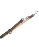 Nobby Soft Grip Dog Leash - Brown 200 cm x 25 mm | Comfortable & Durable 1 Piece - Buy Online on GoSupps.com