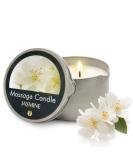 FLOWERLAND Massage Candle - Hydrating Massage Oil for Couples & Home Spa | Natural Vegan Jasmine 200ml - Buy Online on GoSupps.com