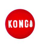KONG - Signature Balls - 2 Pack Durable Ball for Chasing and Retrieving - For Medium Dogs Red M - Buy Online on GoSupps.com