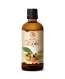 Jojoba l 100ml - Pure Cold-Pressed Jojoba Oil from Argentina | Natural Carrier Oil for Skin & Hair Care | Hydrate Dry Hair & Split Ends - Buy Online on GoSupps.com
