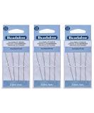 Beadalon Collapsible Eye Needles 2.5 Heavy - 3 Packs, 12 Needles - Rigid Pak Mailer - Buy Online on GoSupps.com
