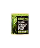Fontinella Green Jalapeno Pepper Slices in Brine 800g x 12 - Buy Online on GoSupps.com