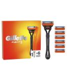 Gillette Fusion 5 Men's Wet Razor + 7 Blades - Perfect Gift for Men | International Shipping - Buy Online on GoSupps.com