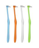 4-Pack Medium Hand Toothbrushes - Compact Interdental Brushes for Detailed Cleaning - International Shipping Available - Buy Online on GoSupps.com