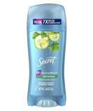 Secret 2.6oz Solid Antiperspirant, Crisp Cucumber Scent, Pack of 6 - Buy Online on GoSupps.com