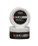 L'Oreal Professionnel Mens Styling Clay | Strong Hold & Matte Finish | All Hair Types | 1.7 Fl. Oz - Buy Online on GoSupps.com