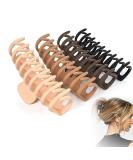 4-Piece Hair Clip Set - 11cm Matte Clips for Thick & Thin Hair - Stylish Hair Accessories & Perfect Gift - Buy Online on GoSupps.com