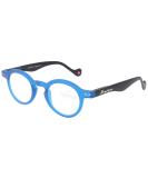 Montana Eyewear MR69 Plastic Reading Glasses - Blue 2.00 DPT High-Quality Spring Hinge | International Shipping Available - Buy Online on GoSupps.com