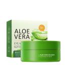 Sogood Essentials Eyespads - 60 Aloe Vera Eye Masks with Collagen for Dark Circles Puffiness & Wrinkles - Refreshing Light Green - Buy Online on GoSupps.com