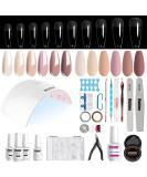 Vishine Complete Set Nail Polish - Semi-Permanent UV/LED Lamp Gel Top Coat & Nail Art Kit for Professional Manicure | International Shipping Available - Buy Online on GoSupps.com